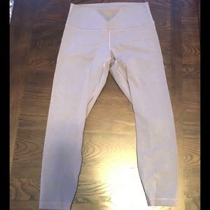 Lululemon Wunder Under HR 7/8 Mauve